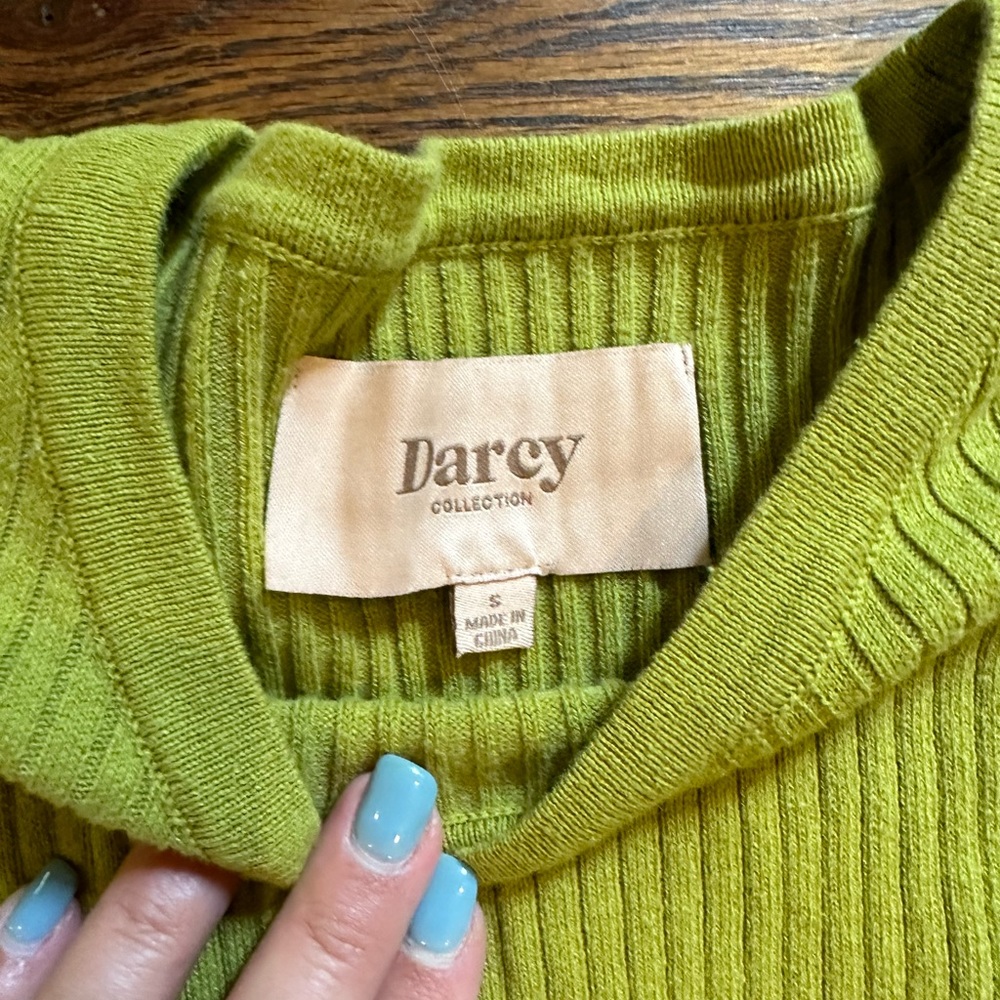 Darcy Ribbed Knit Tee - Picture 5 of 5